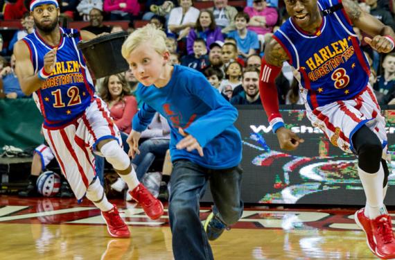 The Harlem Globetrotters at Wells Fargo Arena