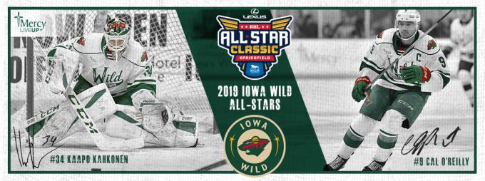 Iowa Wild vs. Chicago Wolves at Wells Fargo Arena