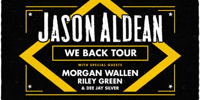 Jason Aldean, Morgan Wallen & Riley Green at Wells Fargo Arena