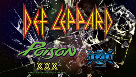 Def Leppard, Poison & Tesla  at Wells Fargo Arena