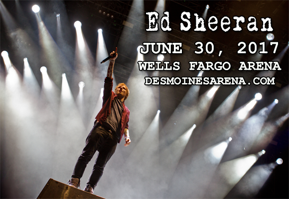 Ed Sheeran at Wells Fargo Arena