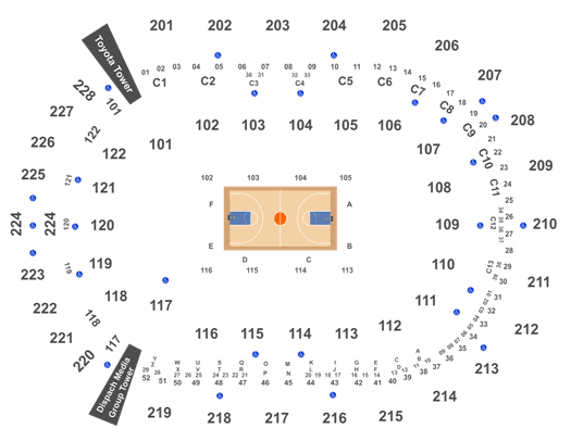 2019 NCAA Men's Basketball Tournament: Rounds 1 & 2 - Session 2 (Time: TBD) at Wells Fargo Arena