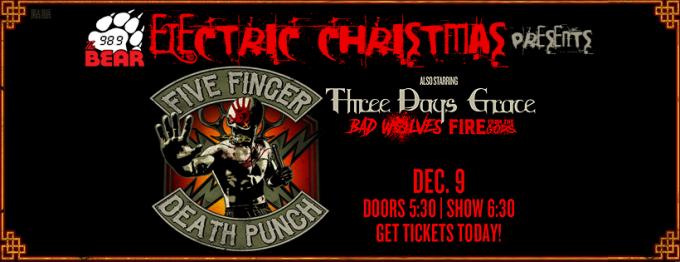 Five Finger Death Punch, Three Days Grace & Bad Wolves at Wells Fargo Arena