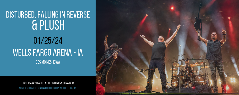 Disturbed at Wells Fargo Arena - IA